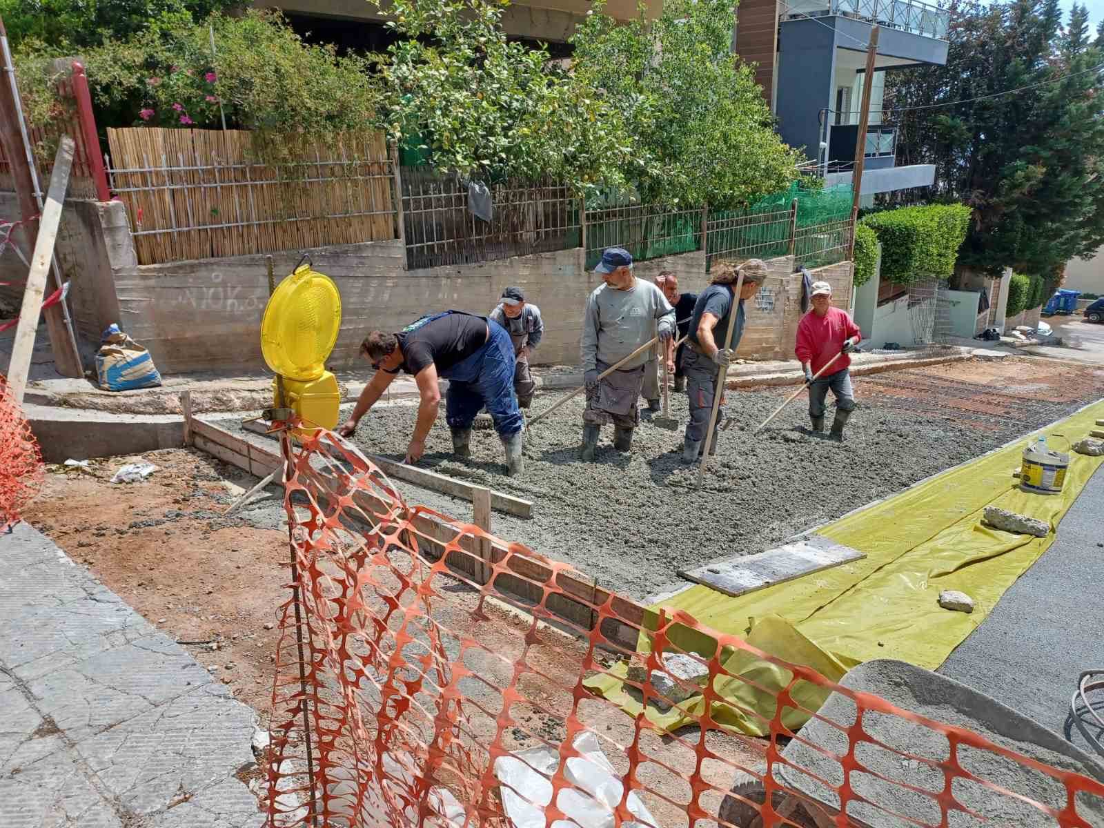 Χαϊδάρι: Εργασίες επισκευής του οδικού δικτύου