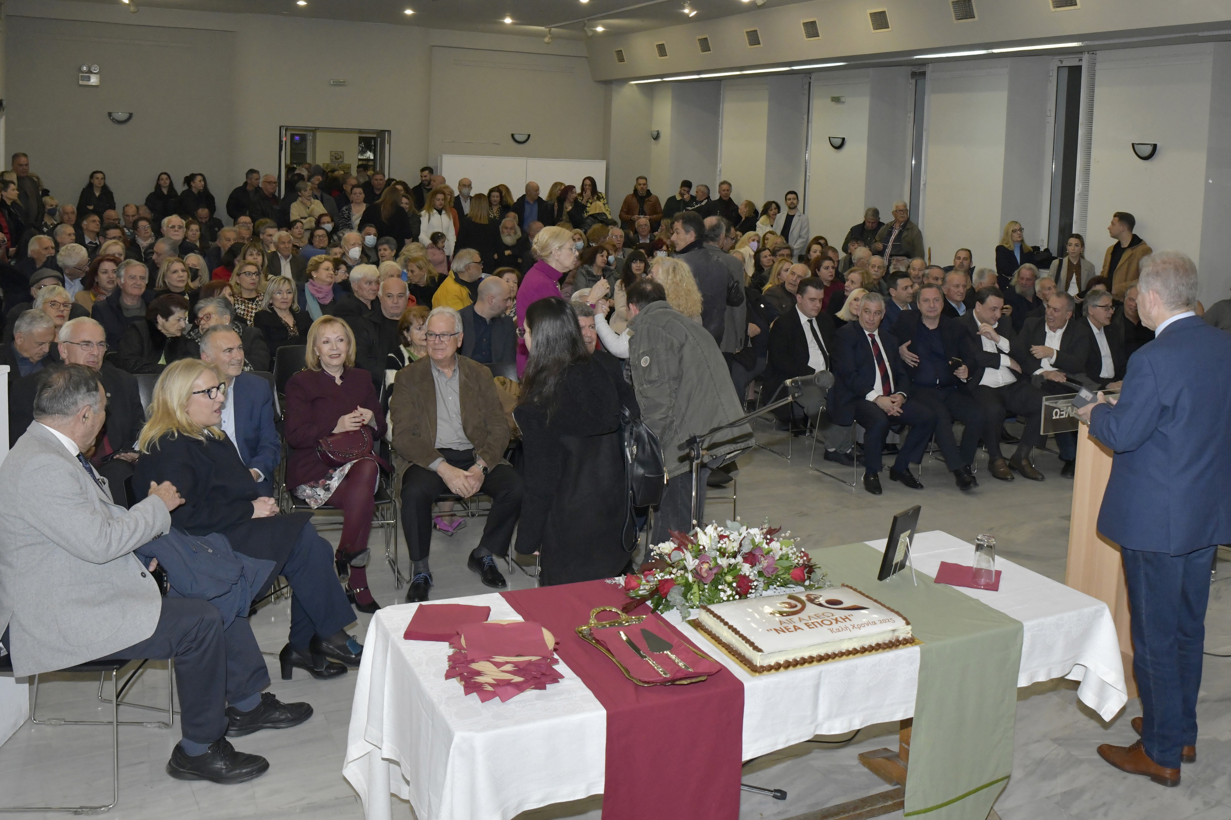 Με μεγάλη συμμετοχή η κοπή της πρωτοχρονιάτικης πίτας της Δημοτικής Παράταξης “Αιγάλεω Νέα Εποχή”