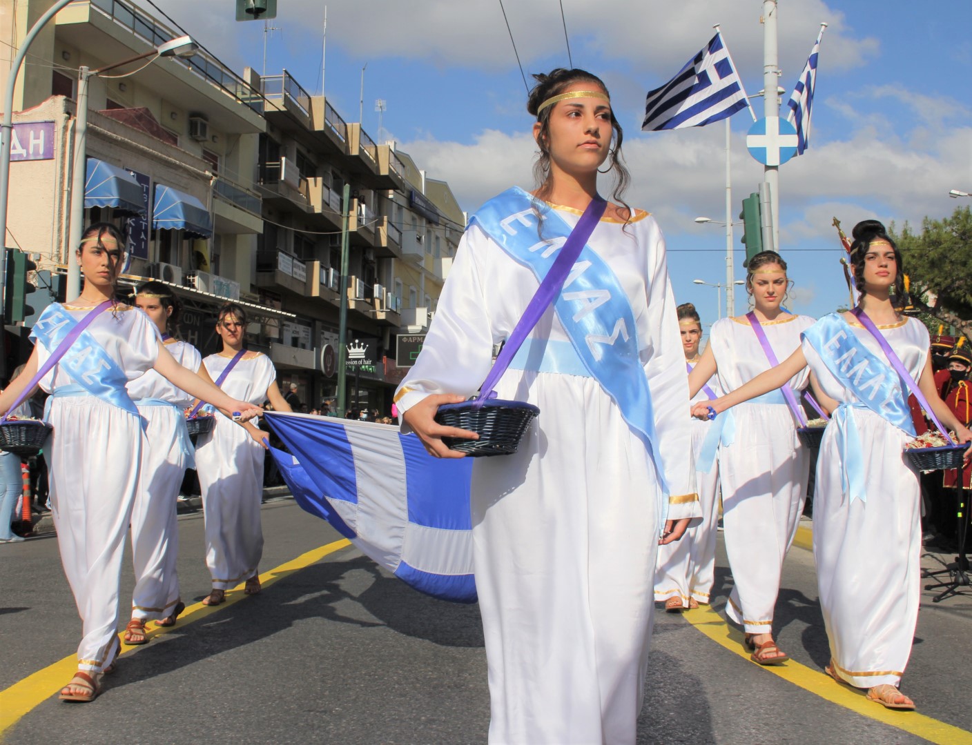  25ης Μαρτίου 1821, Περιστέρι, εορτασμός, παρέλαση 