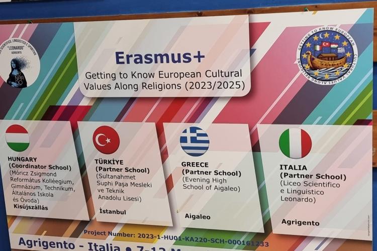 Το Εσπερινό ΓΕΛ Αιγάλεω στην Σικελία  με το ERASMUS+