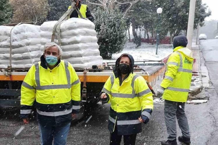 Η Αντιδήμαρχος Πολιτικής Προστασίας Μαίρη Τσιώτα