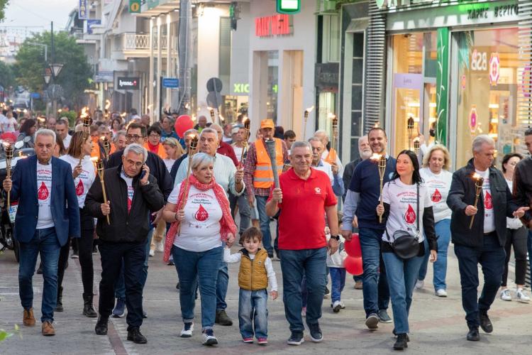  20η Πανελλήνια Λαμπαδηδρομία Εθελοντών Αιμοδοτών, ίλιον