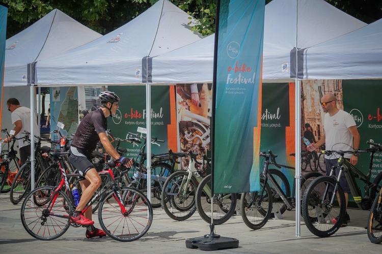 Ο Δήμος Πετρούπολης φιλοξενεί το ΔΕΗ e-bike festival 